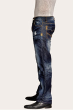 Load image into Gallery viewer, Slim Straight Jeans - Indigo Magnum Side
