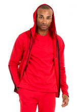 Load image into Gallery viewer, 87074ZH Red, Men&#39;s Tech Fleece Zipup Hoodie
