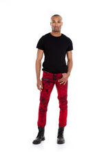Load image into Gallery viewer, Skinny Mars Moto Jeans
