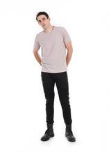 Load image into Gallery viewer, 89086SK Black, Men&#39;s Moto Twill Skinny Fit Pants
