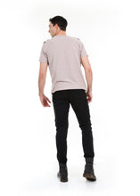 Load image into Gallery viewer, 89086SK Black, Men&#39;s Moto Twill Skinny Fit Pants

