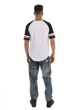 Load image into Gallery viewer, Slim Fit Ripped and Patched Distressed Jeans
