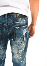 Load image into Gallery viewer, Slim Fit Ripped and Patched Distressed Jeans
