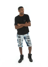 Load image into Gallery viewer, Extreme Distressed Denim Shorts
