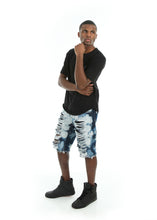 Load image into Gallery viewer, Extreme Distressed Denim Shorts
