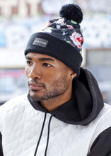 Load image into Gallery viewer, Unisex Floral Print Beanie
