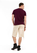 Load image into Gallery viewer, 9312 Stone, Men&#39;s Non-Wash Belted Cargo Shorts
