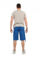 Load image into Gallery viewer, 9312 Royal, Men&#39;s Non-Wash Belted Cargo Shorts
