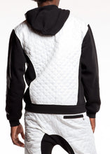 Load image into Gallery viewer, Men&#39;s Quilted Fleece Hoodie
