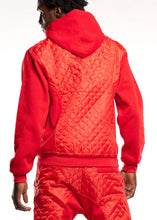 Load image into Gallery viewer, Men&#39;s Quilted Fleece Hoodie
