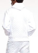 Load image into Gallery viewer, Men&#39;s Quilted Fleece Hoodie
