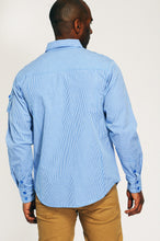 Load image into Gallery viewer, Military Shirt - Royal Back
