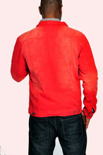 Load image into Gallery viewer, Denim Jacket - Red Back
