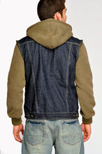 Load image into Gallery viewer, Denim Jacket - Raw Indigo Back
