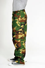 Load image into Gallery viewer, Miltary Pants - Green Camo Side

