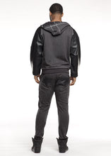 Load image into Gallery viewer, Men&#39;s Denim Fleece Hoodie and Jogger Set
