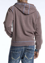 Load image into Gallery viewer, Men&#39;s Zip-Up Hoodie with Thumbholes
