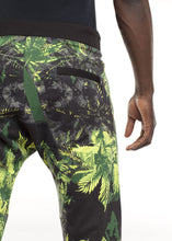 Load image into Gallery viewer, Men&#39;s Marijuana Print Ares Joggers
