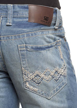 Load image into Gallery viewer, Men&#39;s Distressed Denim Jeans

