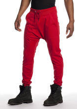 Load image into Gallery viewer, Men&#39;s Drop Crotch Fleece Jogger
